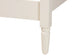Baxton Studio Braith Farmhouse Ivory Spindle Wood King Size 4-Piece Bedroom Set FredCo