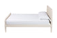 Baxton Studio Braith Farmhouse Ivory Spindle Wood King Size Platform Bed FredCo
