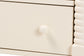 Baxton Studio Braith Farmhouse Ivory Spindle Wood Queen Size 4-Piece Bedroom Set with Two Nightstands FredCo