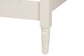 Baxton Studio Braith Farmhouse Ivory Spindle Wood Queen Size Platform Bed FredCo