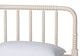 Baxton Studio Braith Farmhouse Ivory Spindle Wood Queen Size Platform Bed FredCo