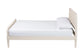 Baxton Studio Braith Farmhouse Ivory Spindle Wood Queen Size Platform Bed FredCo