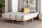Baxton Studio Calhoun Japandi Queen Size Bed Frame FredCo