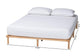 Baxton Studio Calhoun Japandi Queen Size Bed Frame FredCo