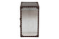 Baxton Studio Calidore Vintage Silver Metal 2-Drawer End Table FredCo