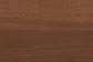 Baxton Studio Camden Mid-Century Walnut Brown Wood and Rattan Queen Size Platform Bed FredCo