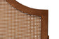 Baxton Studio Camila Classic and Traditional Ash Walnut Finished Wood Headboard with Rattan FredCo