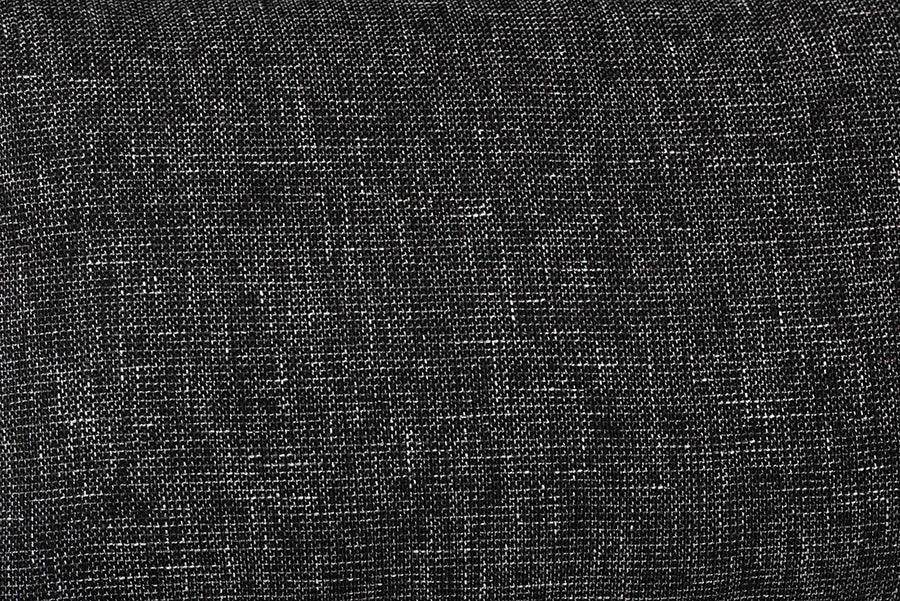 Baxton Studio Cantu Modern Gravel Twill Fabric Left Facing Sectional Sofa FredCo
