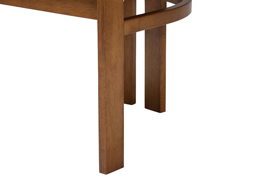 Baxton Studio Carice Modern Cream Boucle Dining Chair FredCo