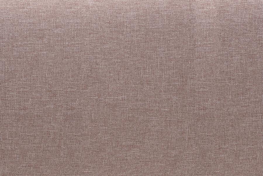 Baxton Studio Chesterfield Retro-Modern Clay Fabric Upholstered Convertible Sleeper Sofa FredCo