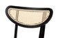 Baxton Studio Dannell Mid-Century Modern Cream Fabric and Black Finished Wood 7-Piece Dining Set FredCo