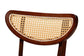 Baxton Studio Dannell Mid-Century Modern Grey Fabric and Walnut Brown Finished Wood Dining Chair FredCo