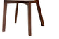 Baxton Studio Dannell Mid-Century Modern Grey Fabric and Walnut Brown Finished Wood Dining Chair FredCo