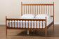 Baxton Studio Deance Retro-Modern Walnut Brown Finished Wood Queen Size Platform Bed FredCo