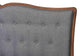 Baxton Studio Elitia Classic and Traditional Grey Fabric and Walnut Brown Finished Wood Platform Bed FredCo