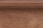 Baxton Studio Elvina Mid-Century Transitional Ash Walnut Wood King Size Platform Bed with Built-In Shelves FredCo