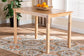 Baxton Studio Eveline Modern Natural Brown Finished Wood 43-Inch Dining Table FredCo