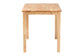 Baxton Studio Eveline Modern Natural Brown Finished Wood 43-Inch Dining Table FredCo