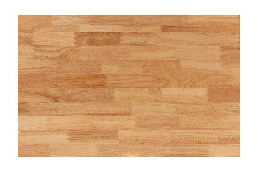 Baxton Studio Eveline Modern Natural Brown Finished Wood 43-Inch Dining Table FredCo