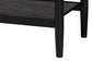 Baxton Studio Florica Art Deco Black Wood Queen 4-Piece Bedroom Set FredCo