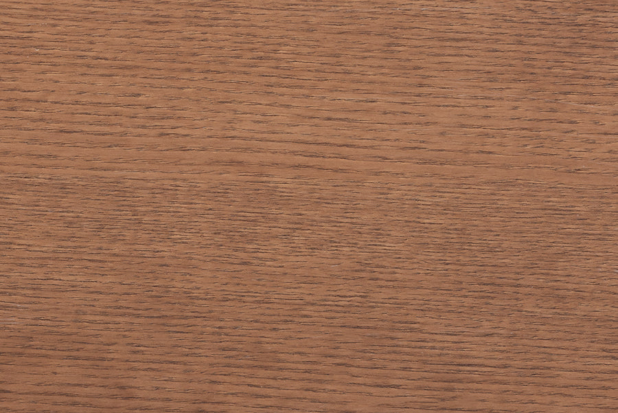 Close-up of medium brown wood grain texture for furniture from FredCo International