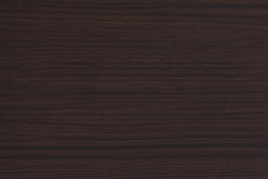 Baxton Studio Giancarlo Mid-Century Modern Espresso Brown Wood 2-Door Shoe Cabinet with Rattan Door FredCo