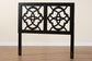 Baxton Studio Glaucia Modern Dark Brown Finished Wood King Size Headboard FredCo