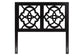 Baxton Studio Glaucia Modern Dark Brown Finished Wood King Size Headboard FredCo