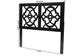 Baxton Studio Glaucia Modern Dark Brown Finished Wood Queen Size Headboard FredCo