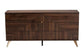 Baxton Studio Graceland Mid-Century Modern Transitional Walnut Brown Finished Wood 6-Drawer Dresser FredCo