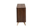 Baxton Studio Graceland Mid-Century Modern Transitional Walnut Brown Finished Wood 6-Drawer Dresser FredCo