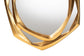 Baxton Studio Halen Antique Goldleaf Accent Wall Mirror FredCo