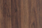 Dark walnut wood texture for home furniture surfaces, rich natural grain pattern