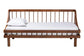 Baxton Studio Helio Mid-Century Modern Walnut Brown Finished Wood Twin Daybed FredCo