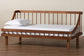 Baxton Studio Helio Mid-Century Modern Walnut Brown Finished Wood Twin Daybed FredCo