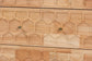 Baxton Studio Hosea Japandi Carved Honeycomb Natural 3-Drawer Chest FredCo
