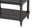 Baxton Studio Imogene Retro-Modern Black Wood End Table FredCo