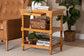 Baxton Studio Imogene Retro-Modern Walnut Brown Finished Wood End Table FredCo