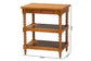 Baxton Studio Imogene Retro-Modern Walnut Brown Finished Wood End Table FredCo
