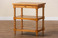 Baxton Studio Imogene Retro-Modern Walnut Brown Finished Wood End Table FredCo