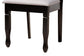 Baxton Studio Irene Modern Grey Fabric and Dark Brown Finished Wood 5-Piece Dining Set FredCo