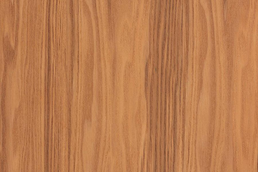 Baxton Studio Jenn Golden Brown Wood Japandi 4-Drawer Chest with Distressed-Finished Rattan FredCo