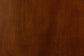 Baxton Studio Jeriah Mid-Century Modern Walnut Brown Finished Wood and Woven Rattan 7-Piece Dining Set FredCo
