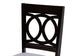Baxton Studio Kara Modern Grey and Dark Brown Finished Wood 5-Piece Dining Set FredCo