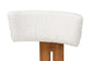 Baxton Studio Kyren Modern Cream Boucle Dining Chair FredCo