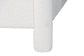 Baxton Studio Laria Modern White Teddy-Bear Fabric Queen Size 4-Piece Bedroom Set FredCo