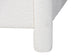 Baxton Studio Laria Modern White Teddy-Bear Fabric Queen Size 5-Piece Bedroom Set FredCo