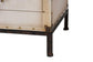 Baxton Studio Laura Vintage White Canvas 2-Drawer End Table Trunk FredCo
