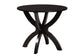 Baxton Studio Lena Modern Beige Fabric and Dark Brown Finished Wood 5-Piece Dining Set FredCo