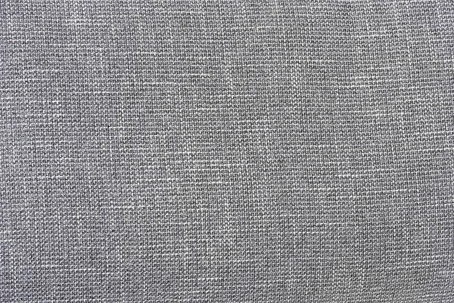 Baxton Studio Leni Modern Grey Twill Fabric Right Facing Sectional Sofa FredCo